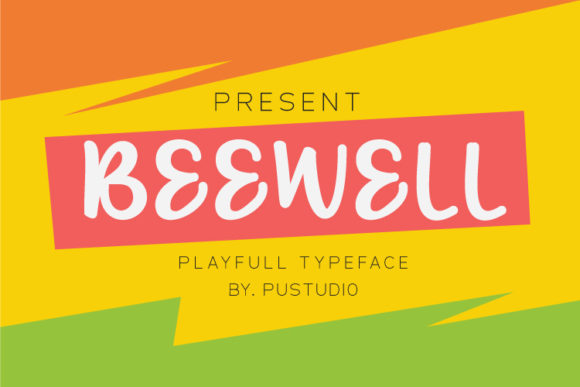 Beewell: A Fresh Display Font for Editorial Expression