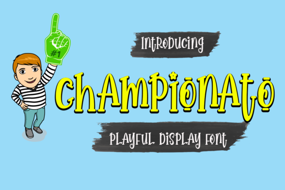 Championato: The Playful Display Font for Web Designers