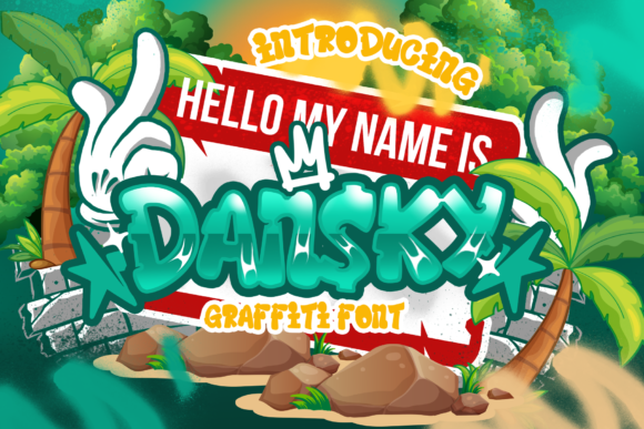 Dansky Font: A Playful Heart for Editorial Design