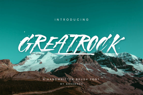 Greatrock: The Bold Display Font Built for Modern Marketing