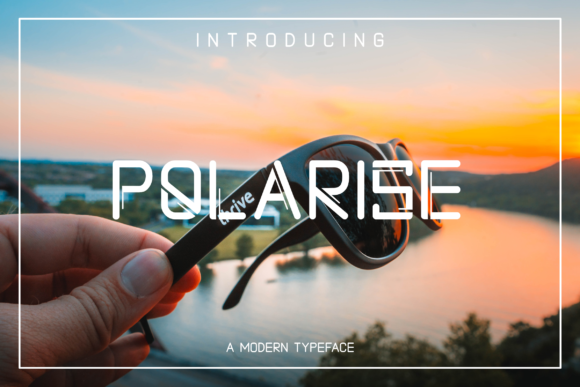 Polarise Font: A Bold Display Typeface for Business Branding
