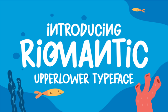Riomantic: The Friendly Display Font for Relaxed Editorial Design