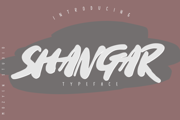 Shangar Font: A Bold Display Choice for Modern Web Projects