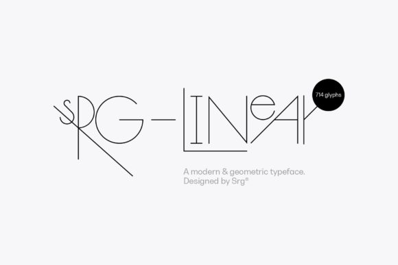 Srg Linear: A Font Engineered for Editorial Impact