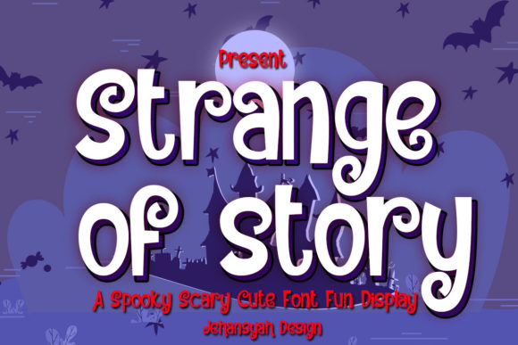 Strange of Story: A Quirky Display Font for Bold Web Design