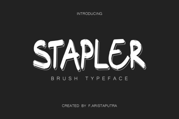 Testing Stapler: A Font That Makes Branding Feel Human