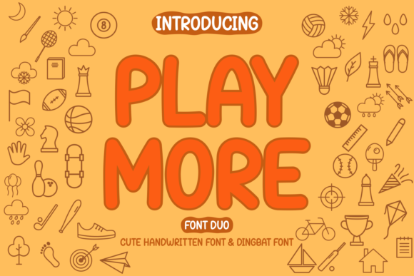 The Chic Cheer of Play More: A Duo Font for Editorial Joy