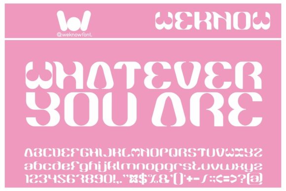 The Whatever You Are Font: A Bold Choice for Branding