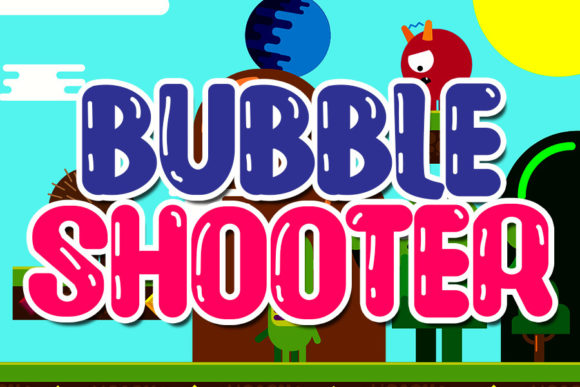 Why Bubble Shooter Font Brings Marketing Visuals to Life